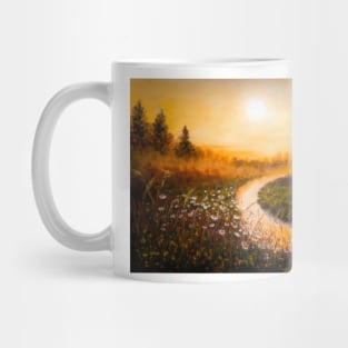 Serenity of the golden hour Mug